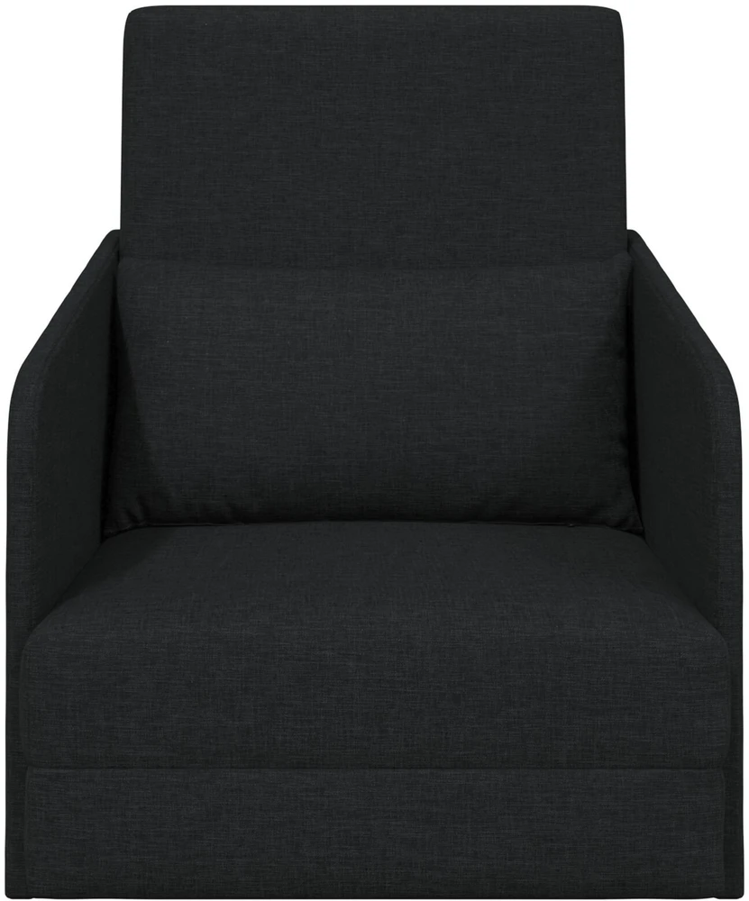 Sofa lova Juoda 65 x 80 x 83 cm audinys