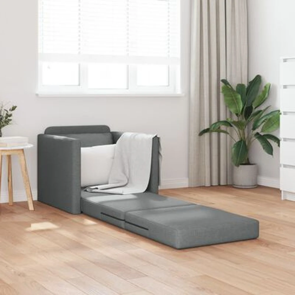 Sofa lova 60cm Tamsiai pilka audinys
