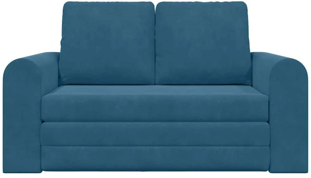 Sofa lova Mėlyna 148 x 71 x 83 cm Aksomas