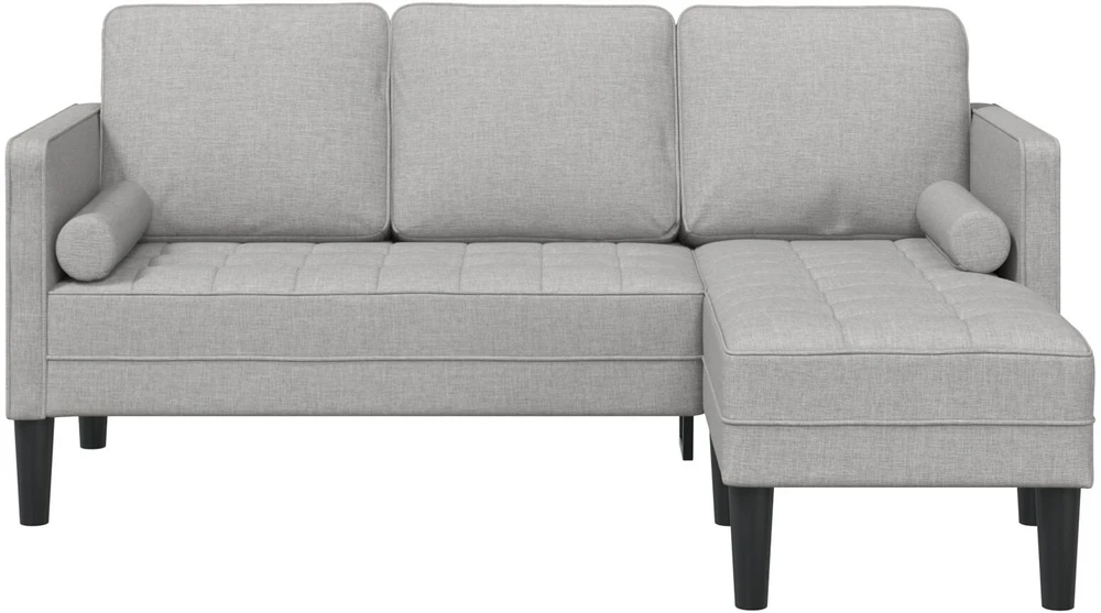Sofa Sofos komplektas Debesų pilka 173 x 131 x 67 cm Poliesteris