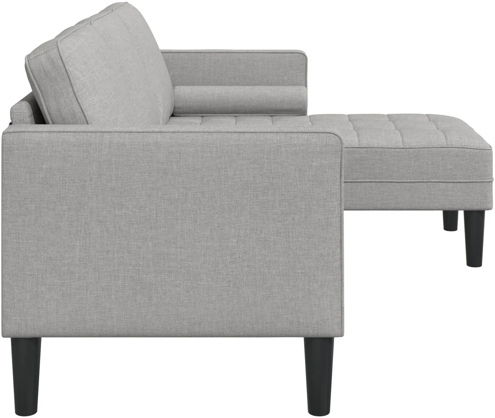 Sofa Sofos komplektas Debesų pilka 173 x 131 x 67 cm Poliesteris