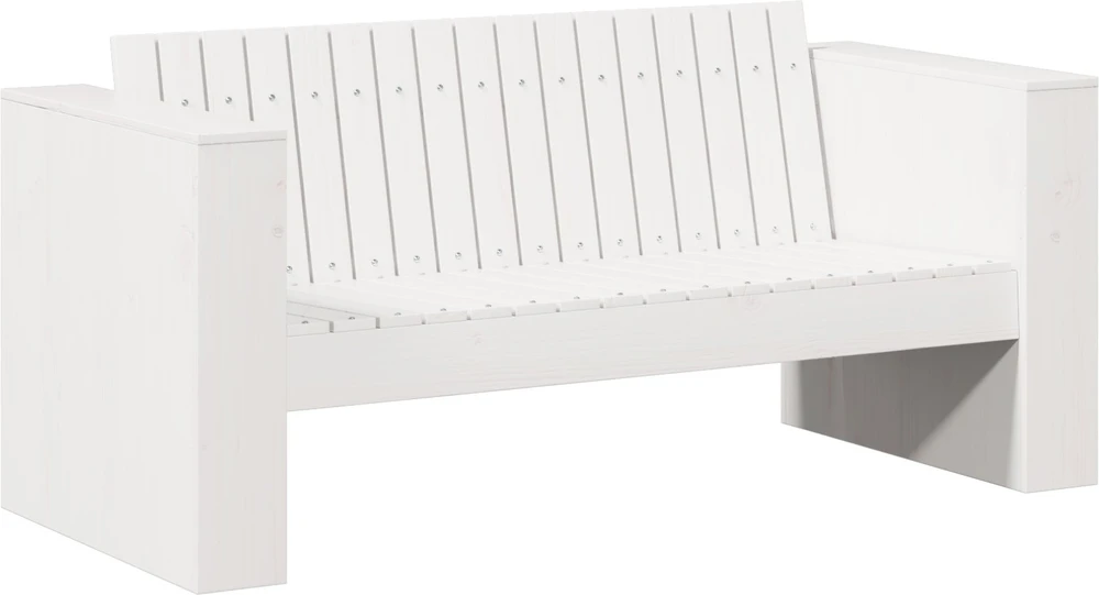 Sodo sofa Balta 134 x 60 x 62 cm Kietos pušies mediena