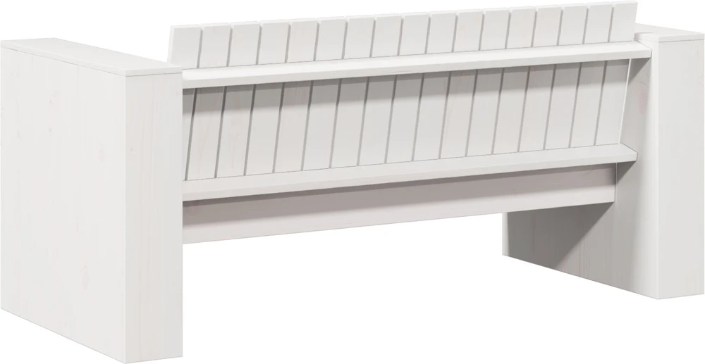 Sodo sofa Balta 134 x 60 x 62 cm Kietos pušies mediena