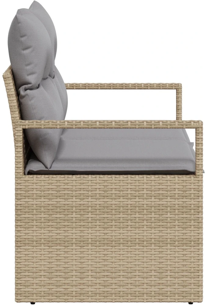 Sodo sofa su pagalve 120 x 62 x 69 cm poliratanas
