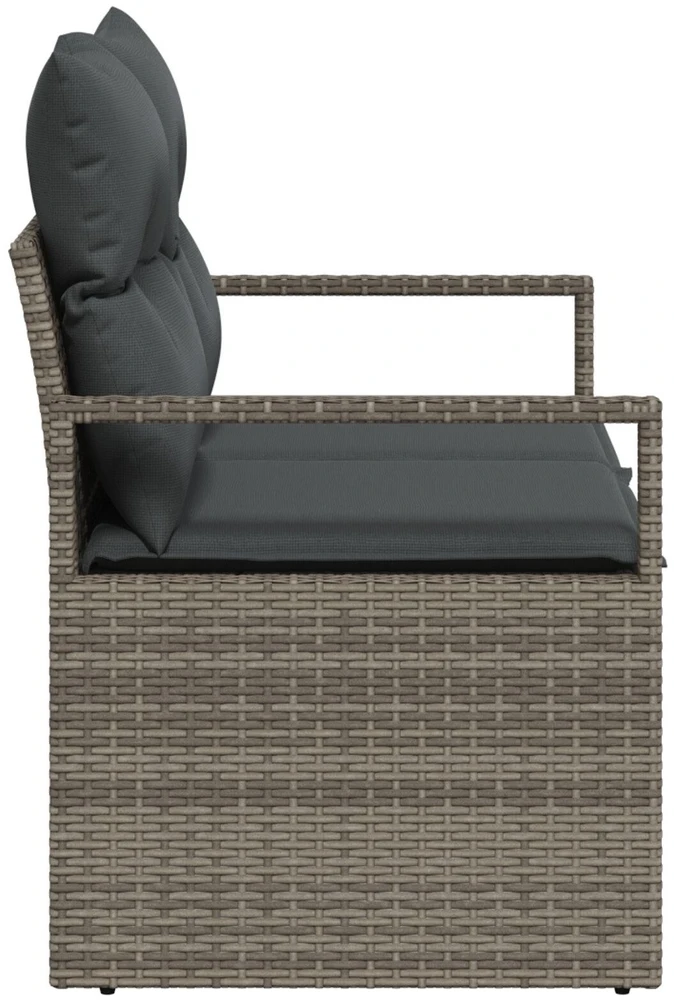 Sodo sofa su pagalve 120 x 62 x 69 cm poliratanas