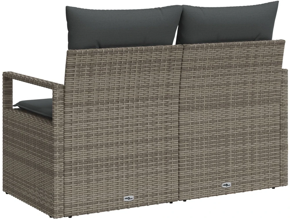 Sodo sofa su pagalve 120 x 62 x 69 cm poliratanas