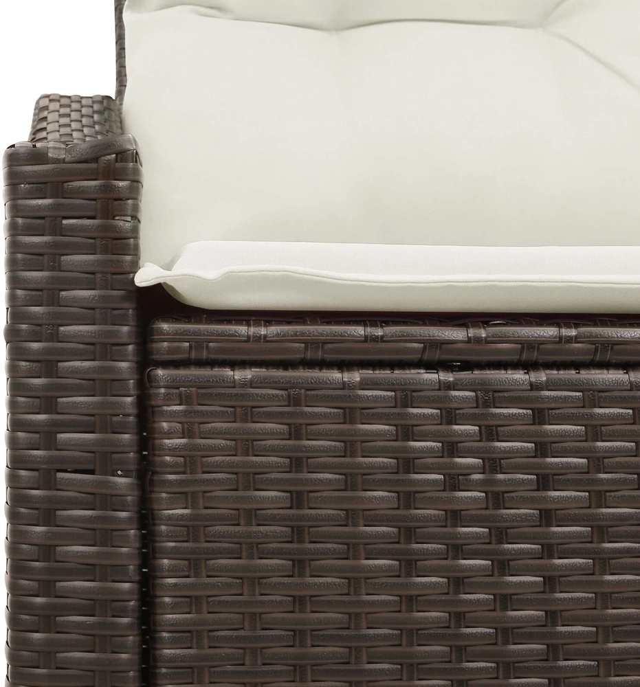 Sodo sofa su pagalve 123 x 62 x 69 cm poliratanas