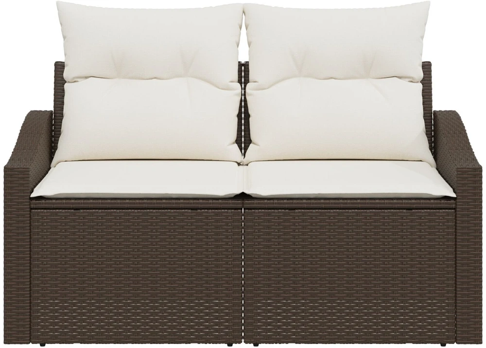 Sodo sofa su pagalve 123 x 62 x 69 cm poliratanas