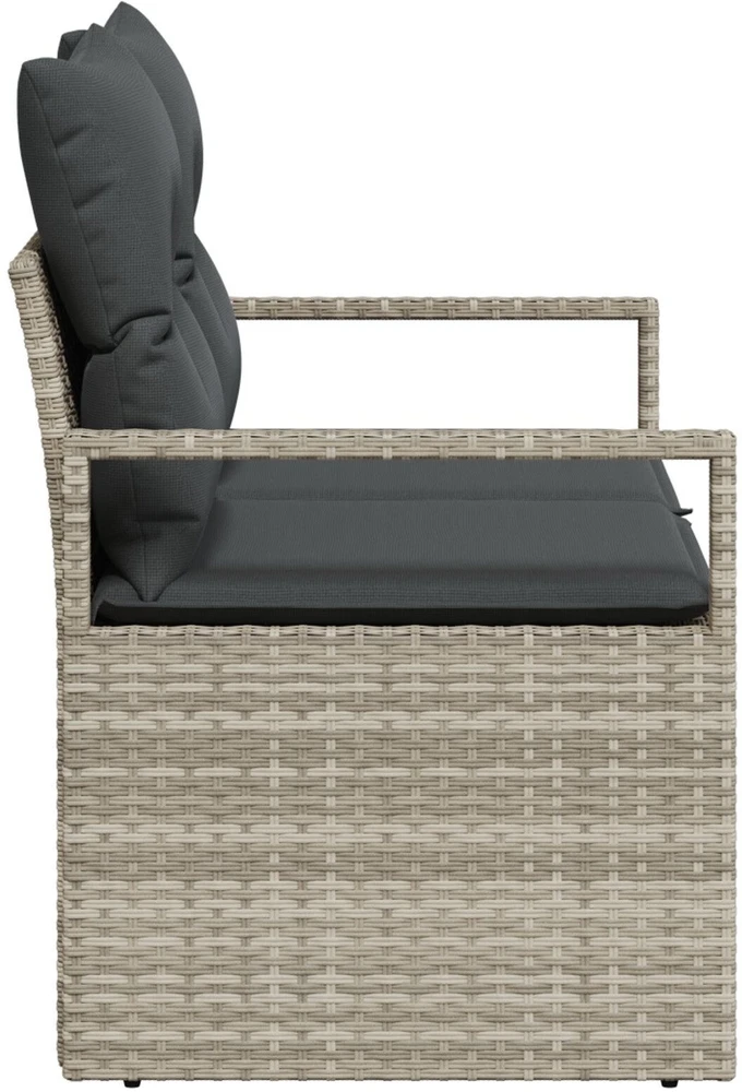Sodo sofa su pagalve 120 x 62 x 69 cm poliratanas