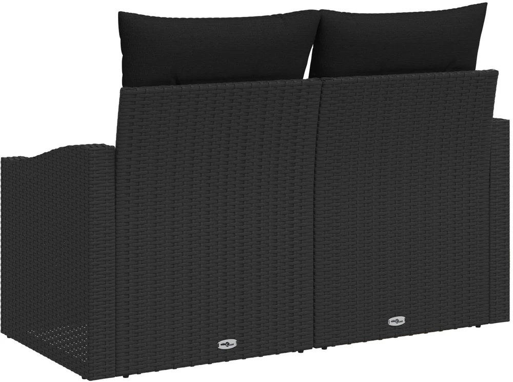 Sodo sofa su pagalve su saugykla 123 x 62 x 69 cm poliratanas