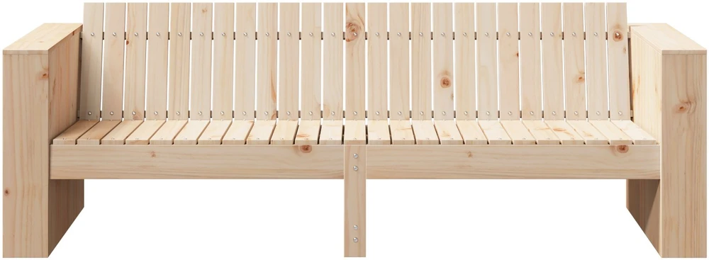 Sodo sofa Natūrali 185,5 x 60 x 62 cm Kietos pušies mediena