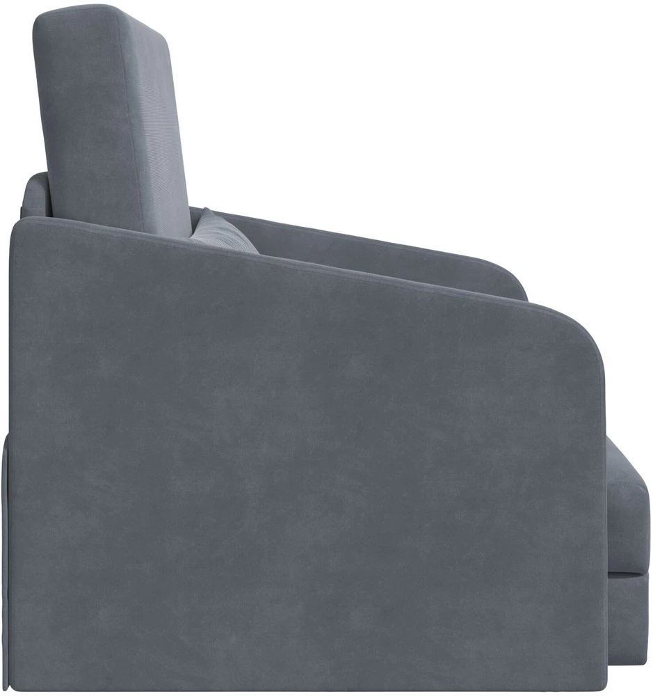 Sofa lova Tamsiai pilka 65 x 80 x 83 cm Aksomas