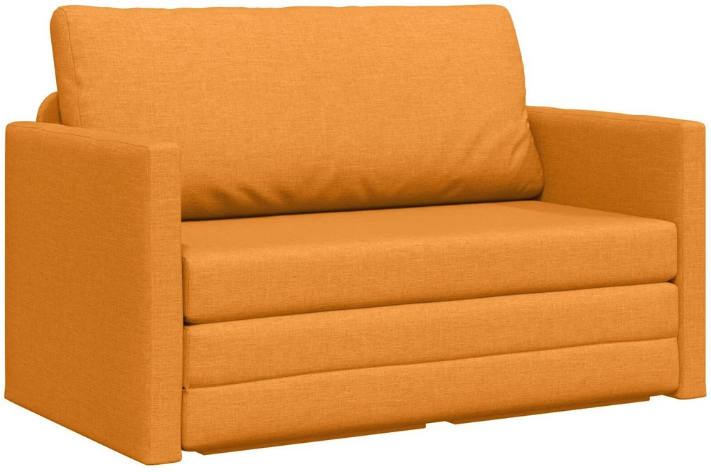 Sofa lova Tamsiai geltona 124 x 71 x 78 cm audinys