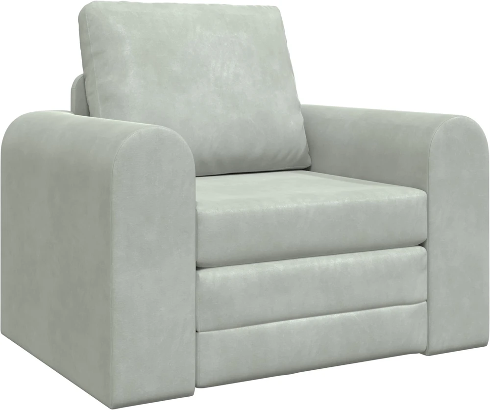 Sofa lova Šviesiai pilka 98 x 71 x 83 cm Aksomas