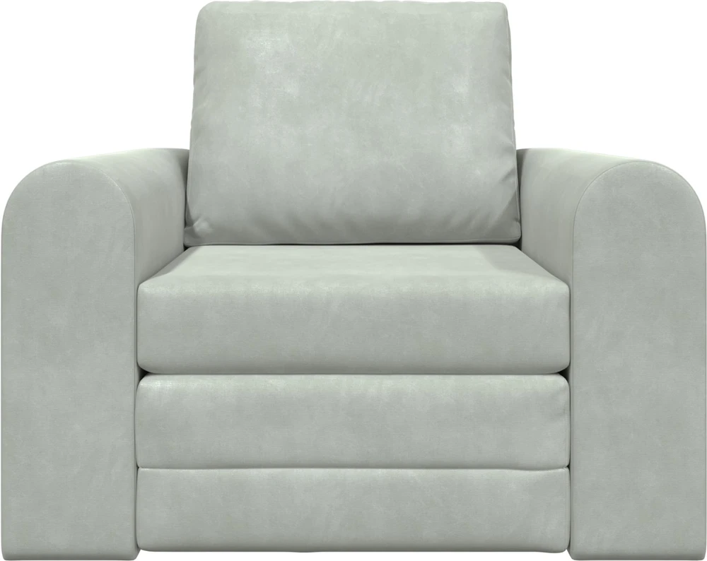 Sofa lova Šviesiai pilka 98 x 71 x 83 cm Aksomas