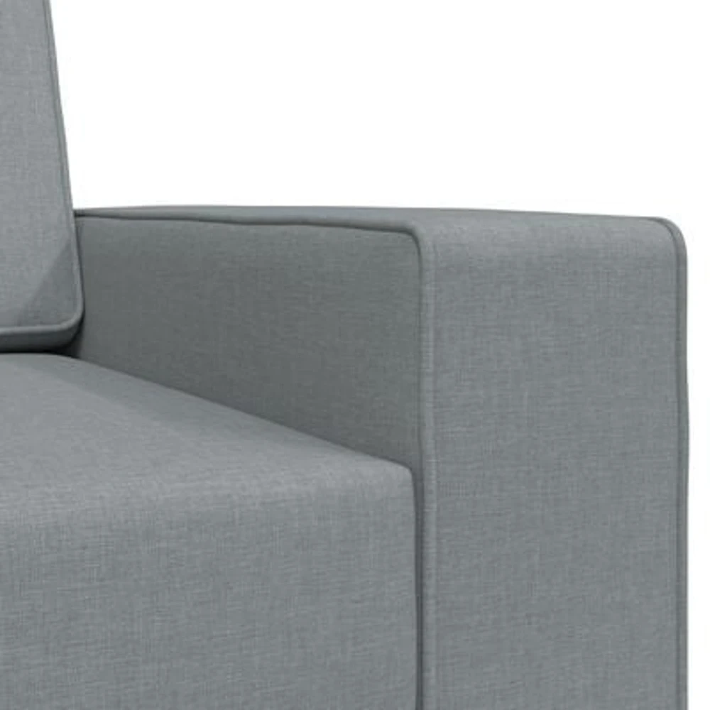 Sofa lova Šviesiai pilka 245 x 78 x 77 cm audinys
