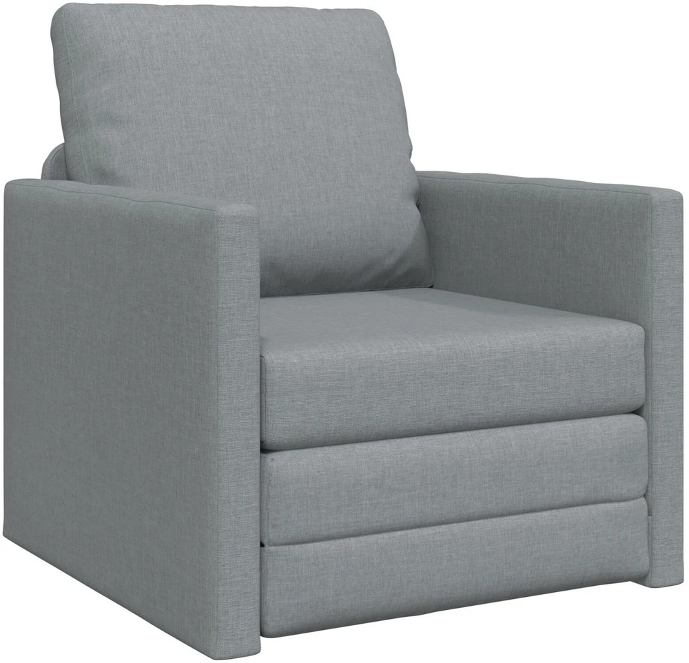 Sofa lova 60cm Šviesiai pilka audinys