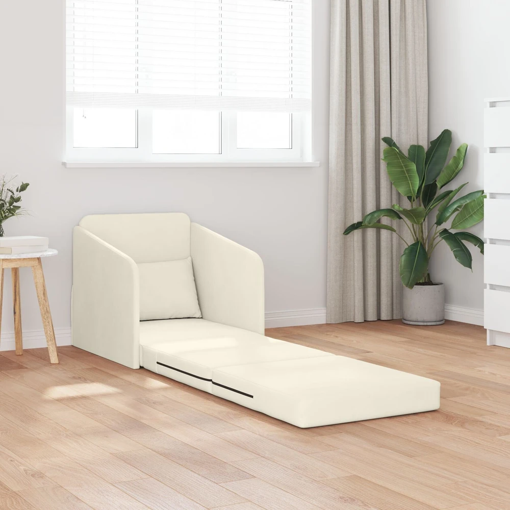 Sofa lova Kreminė 65 x 80 x 83 cm Aksomas