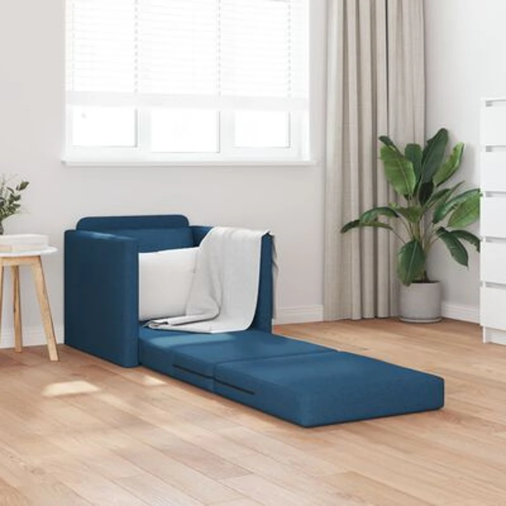 Sofa lova Mėlyna 74 x 77 x 81 cm audinys