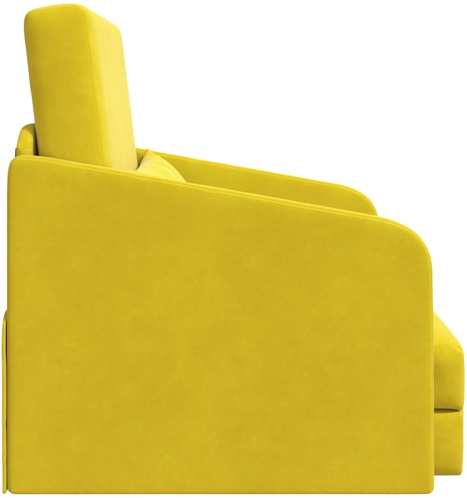 Sofa lova Geltona 65 x 80 x 83 cm Aksomas