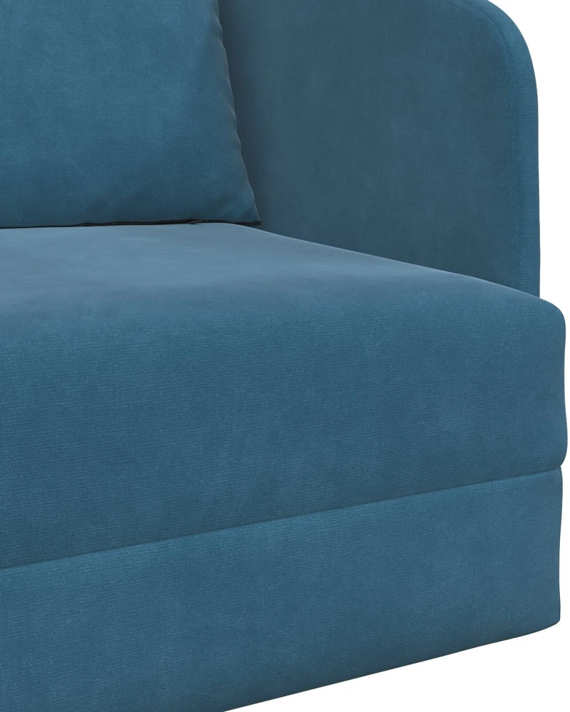 Sofa lova Mėlyna 65 x 80 x 83 cm Aksomas