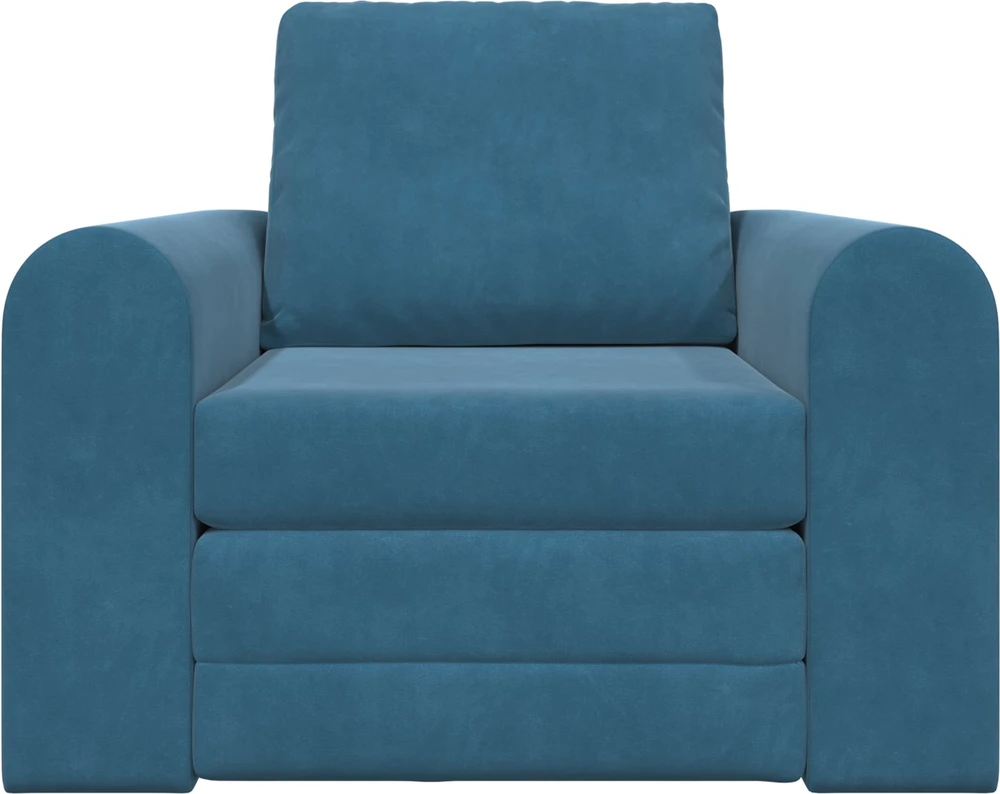 Sofa lova Mėlyna 98 x 71 x 83 cm Aksomas