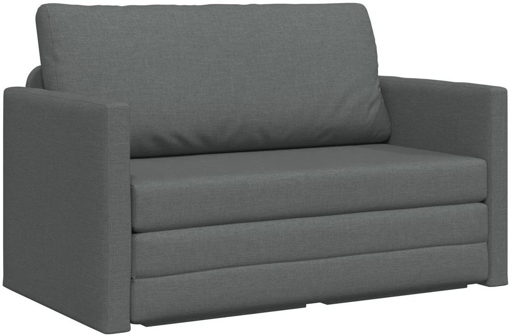 Sofa lova Tamsiai pilka 124 x 71 x 78 cm audinys