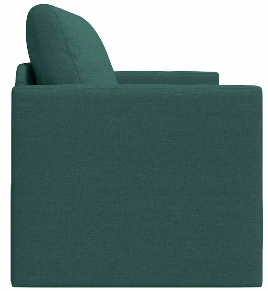 Sofa lova Tamsiai žalia 124 x 71 x 78 cm audinys