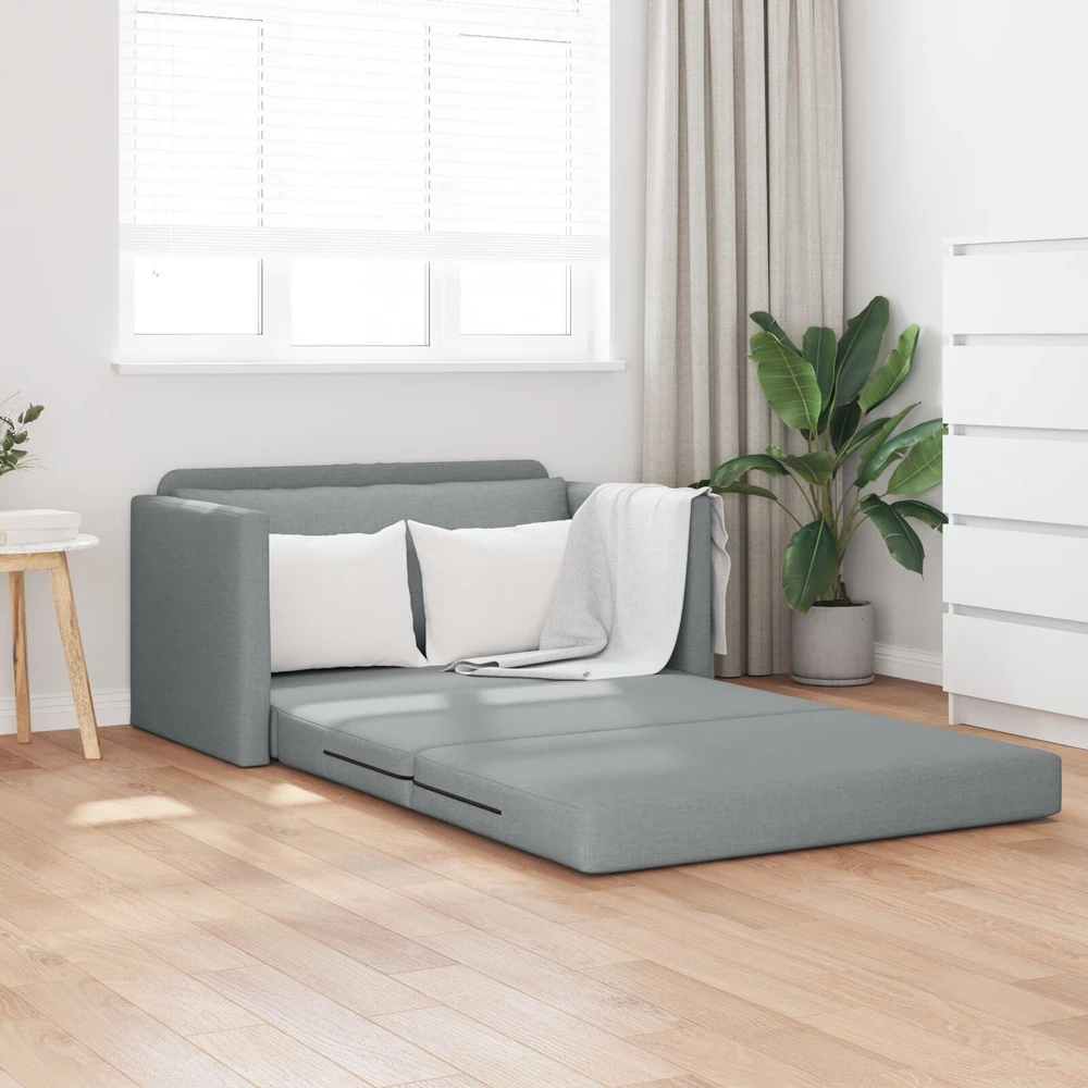 Sofa lova Šviesiai pilka 124 x 71 x 78 cm audinys