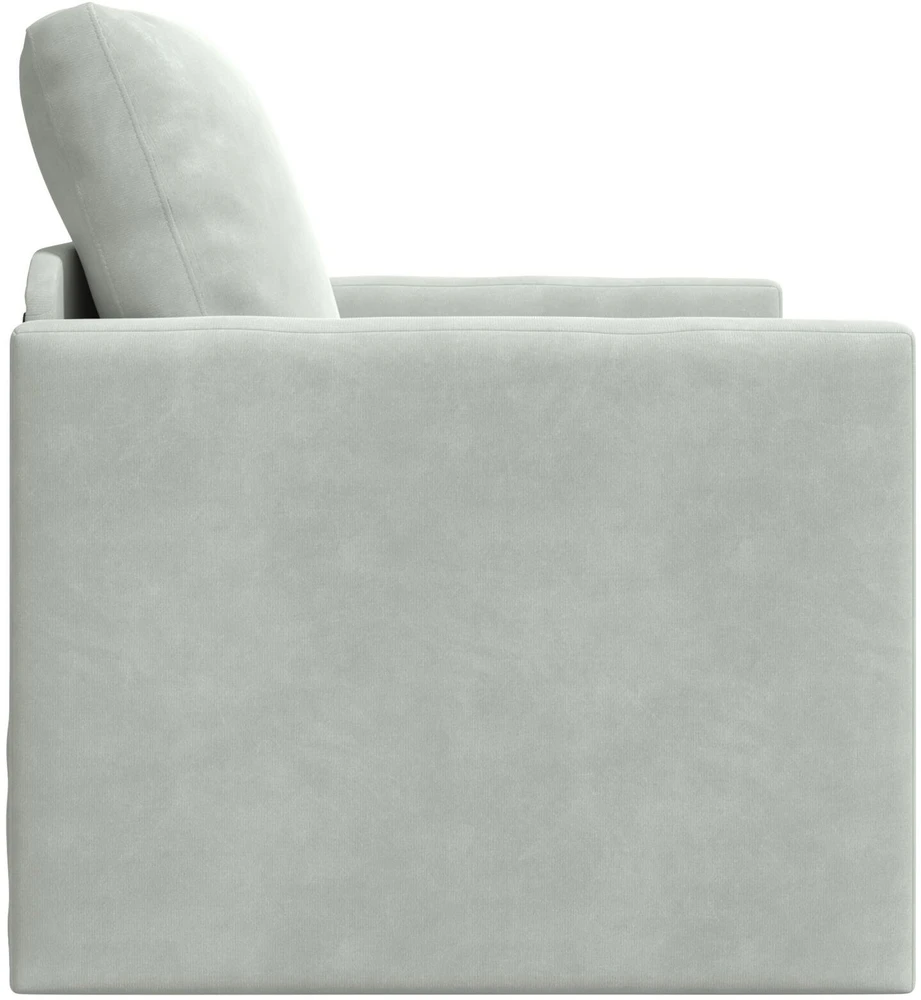 Sofa lova Šviesiai pilka 74 x 77 x 81 cm Aksomas