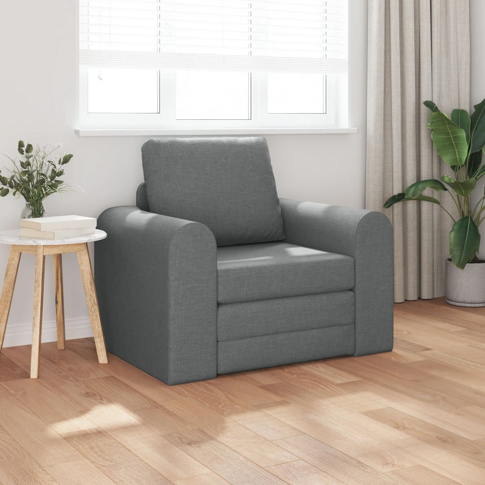 Sofa lova Tamsiai pilka 98 x 71 x 83 cm audinys