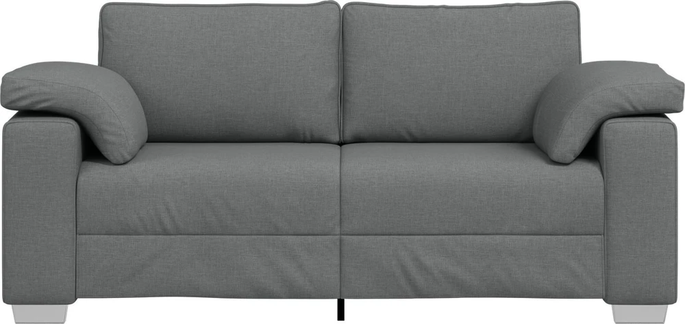 Dvivietė sofa Tamsiai pilka 180 cm audinys