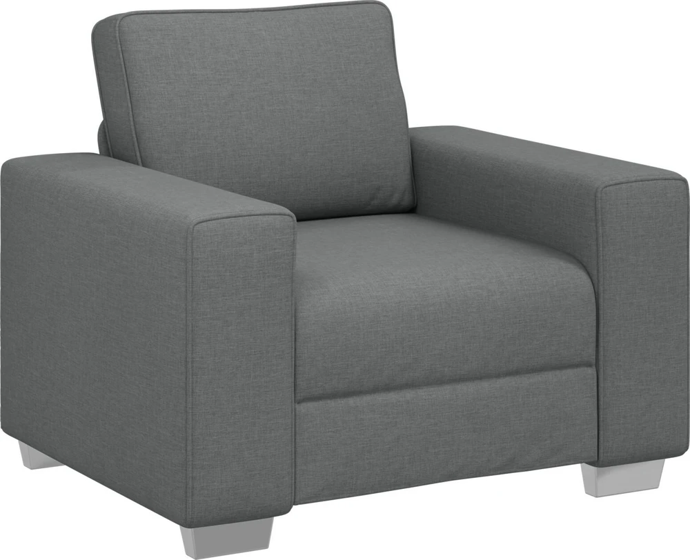 Sofa Kėdė Tamsiai pilka 100 cm audinys