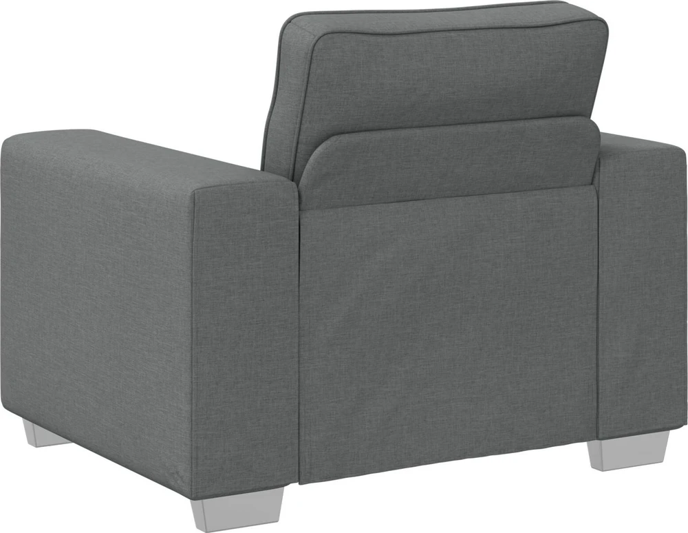 Sofa Kėdė Tamsiai pilka 100 cm audinys