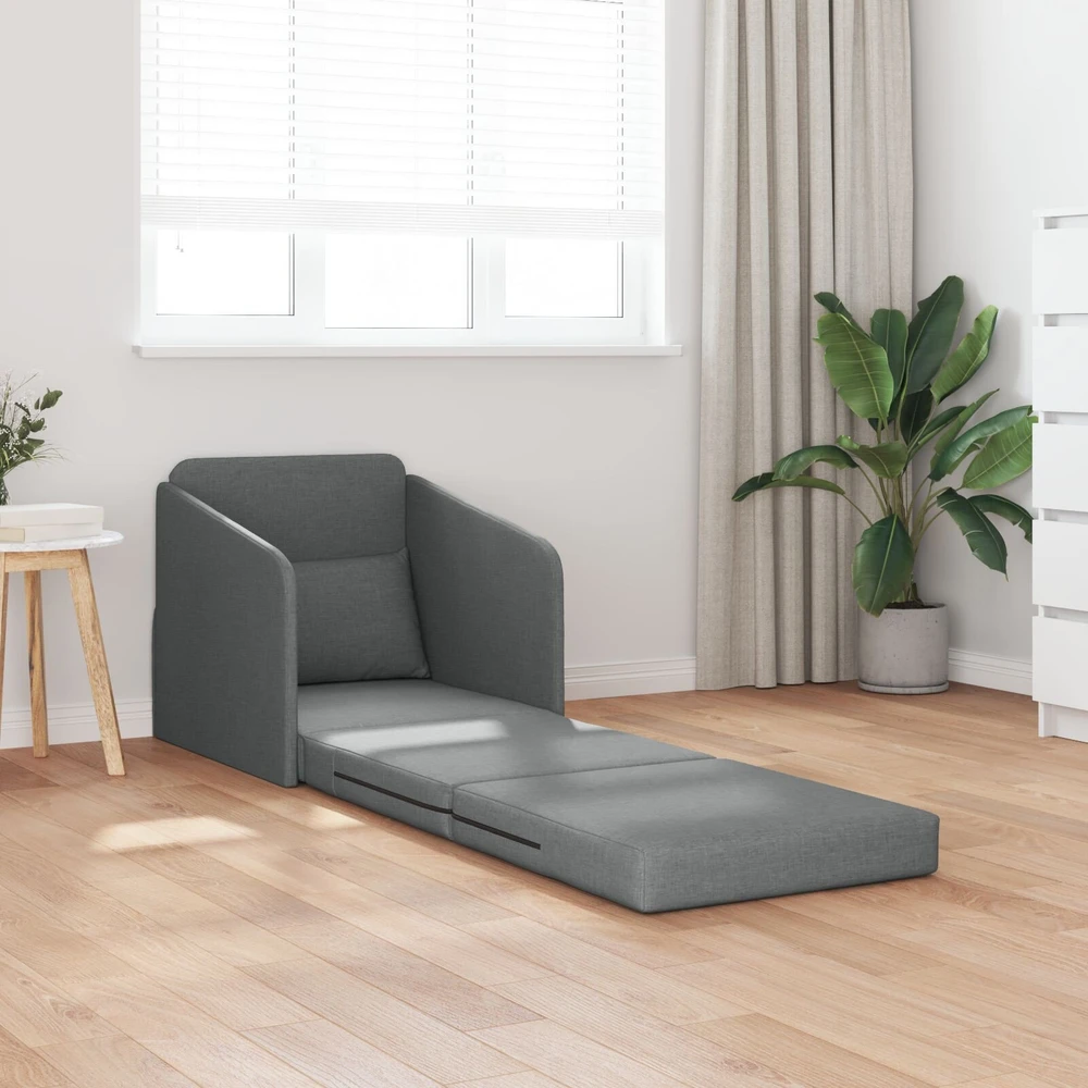 Sofa lova Tamsiai pilka 65 x 80 x 83 cm audinys