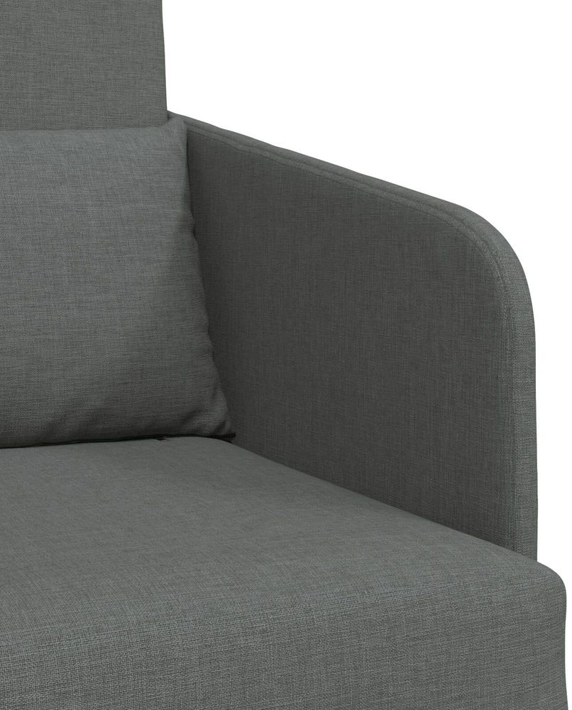 Sofa lova Tamsiai pilka 65 x 80 x 83 cm audinys