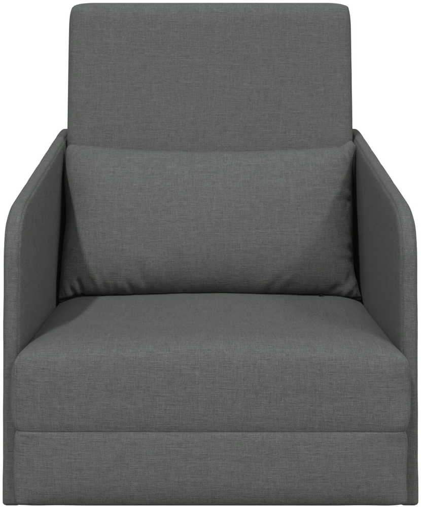 Sofa lova Tamsiai pilka 65 x 80 x 83 cm audinys