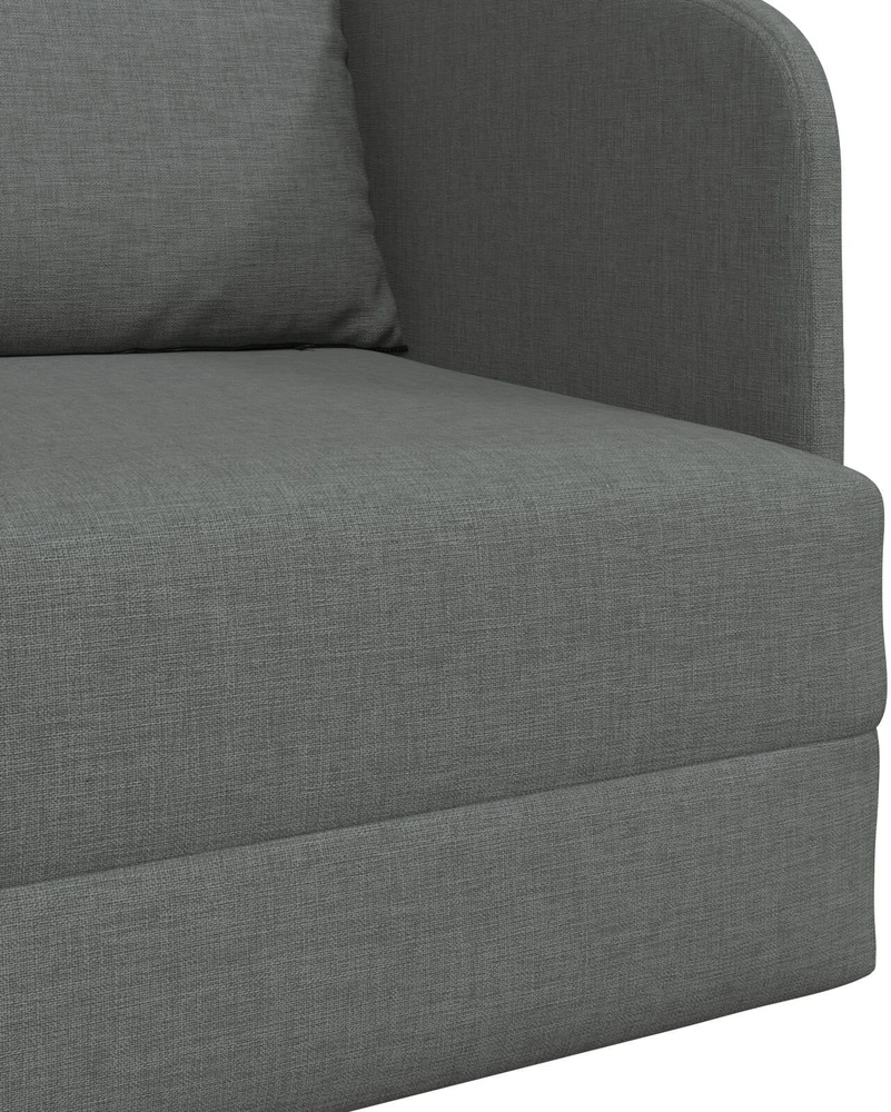 Sofa lova Tamsiai pilka 65 x 80 x 83 cm audinys