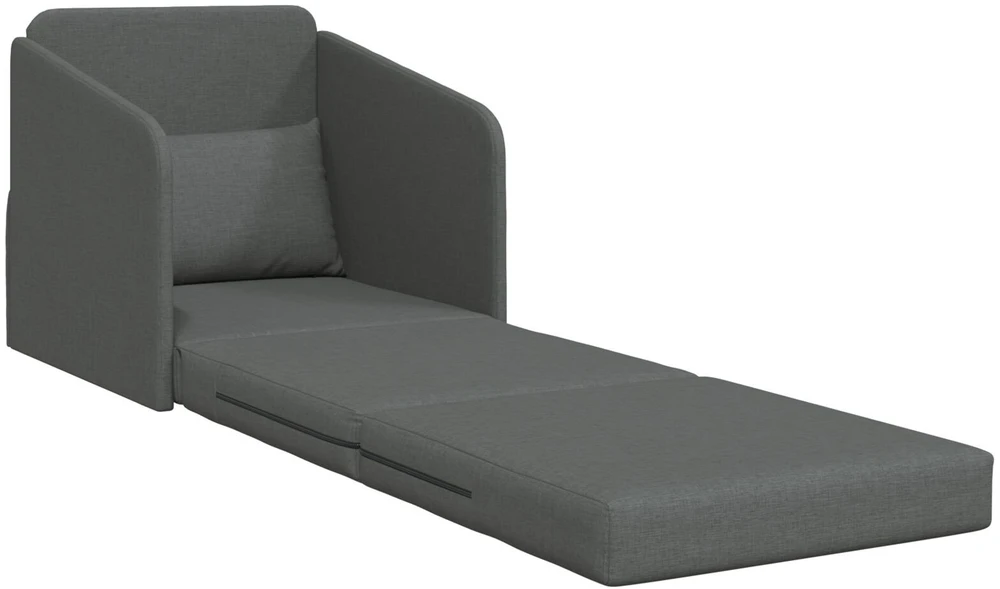 Sofa lova Tamsiai pilka 65 x 80 x 83 cm audinys