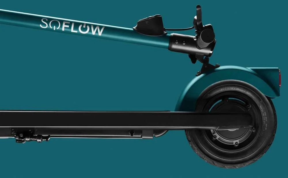 „SoFlow SOFLOW“ – „SO2 AIR“ antros kartos elektrinis paspirtukas su išjungimo mechanizmu