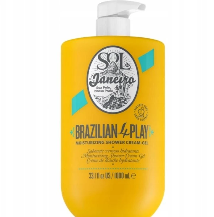 Sol de Janeiro Brazilian Play Moisturizing Cheirosa Kūno prausiklis Body, 1000 ml