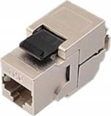 Solarix 10G samořezný Keystone CAT6A STP RJ45 SXKJ-10G-STP-BK-SA