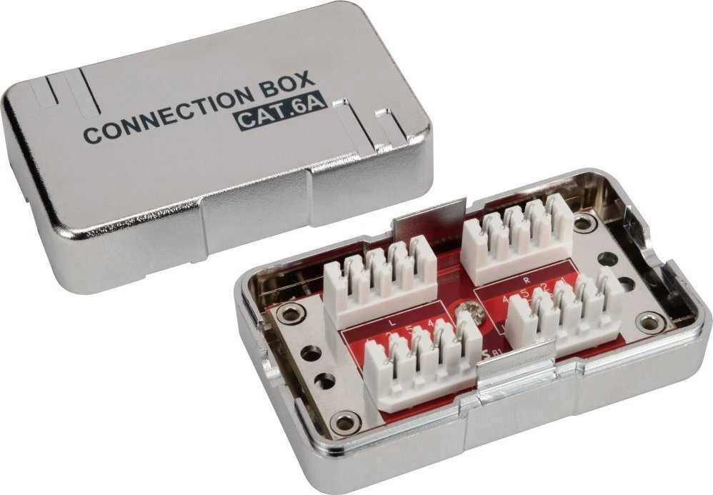 Solarix jungiamoji dėžutė CAT6A STP