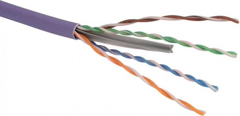 Solarix instaliacinis kabelis, CAT6, UTP, LSOH, viela, 500m (SXKD-6-UTP-LSOH)