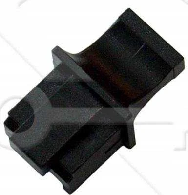 Solarix RJ45 jungties dangtelis, juodas