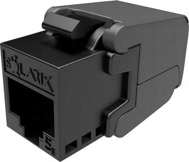Solarix savisriegio raktinis akmuo CAT5E UTP RJ45 juodas SXKJ-5E-UTP-BK-SA