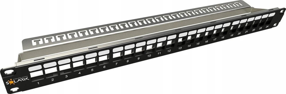 SOLARIX komutacinė panelė SX24M-0-STP-BK-UNI
