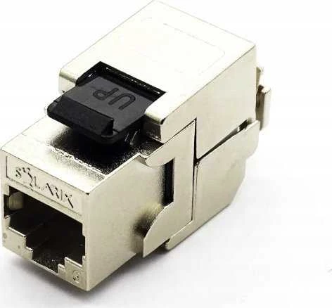 Solarix Solarix Savisriegio pagrindo akmuo CAT6 STP RJ45 SXKJ-6-STP-BK-SA