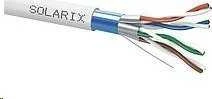 Montavimo kabelis Solarix CAT6A FFTP pilkas Dca s2 d2 a1 500m SXKD-6A-FFTP-LSOH