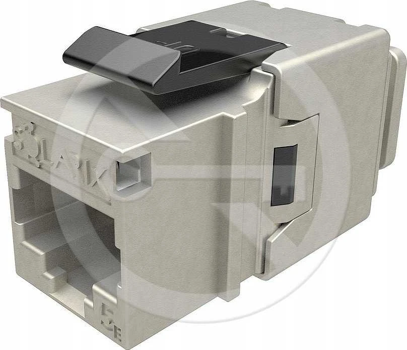 Solarix Quick Cut Keystone CAT5E STP RJ45 juoda SXKJ-5E-STP-BK-NA replėms SXKJ-NA-BU